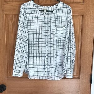 Sheer Calvin Klein blouse